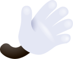 Flashcard left hand